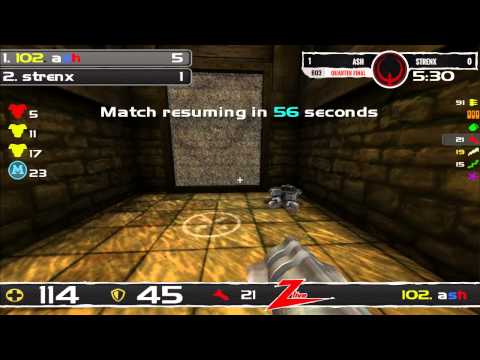 125 FPS Pre-Quakecon Main Event - ash vs strenx