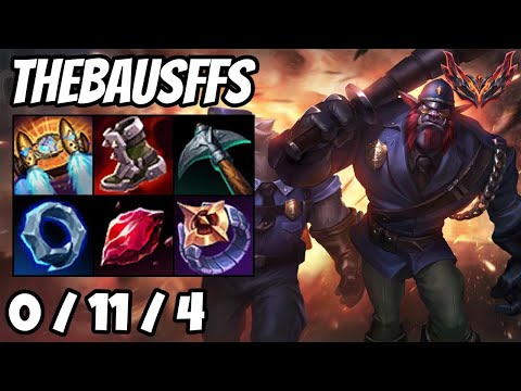 Thebausffs Volibear Top vs Pantheon 21/10/2025