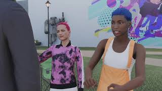 MP TAKES Sabine's OG Jordan 3s after COOKING Her in 1V1 WAGER Free Throw Contest | NBA 2K23 MyCAREER