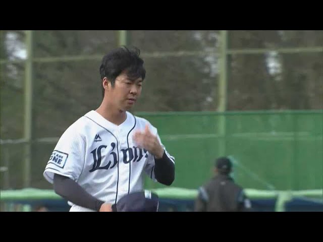 【ファーム】ライオンズ・十亀剣 3者連続三振で試合の流れを引き寄せる!! 2022年3月21日 埼玉西武ライオンズ 対 千葉ロッテマリーンズ(ファーム)