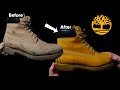 STOP Cleaning Your Suede Nubuck Boots The WRONG Way How To Clean Condition Timberlands Boots