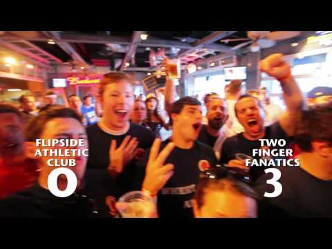 Two Finger Fanatics vs Flipside Athletic Club at the World's Largest Flip Cup Tournament