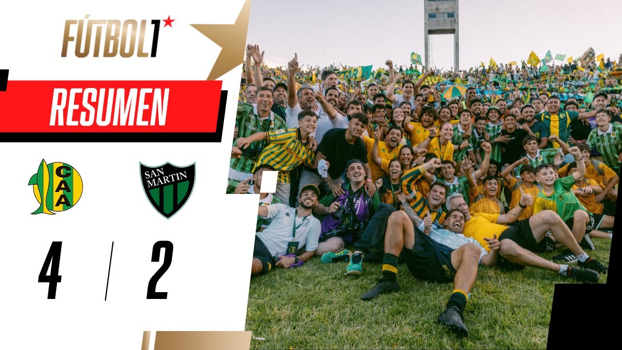 LA HISTORIA DE LA SALVACIÓN DE ALDOSIVI ANTE SAN MARTÍN (SJ) | ESPN Fútbol 1 | Fecha 16