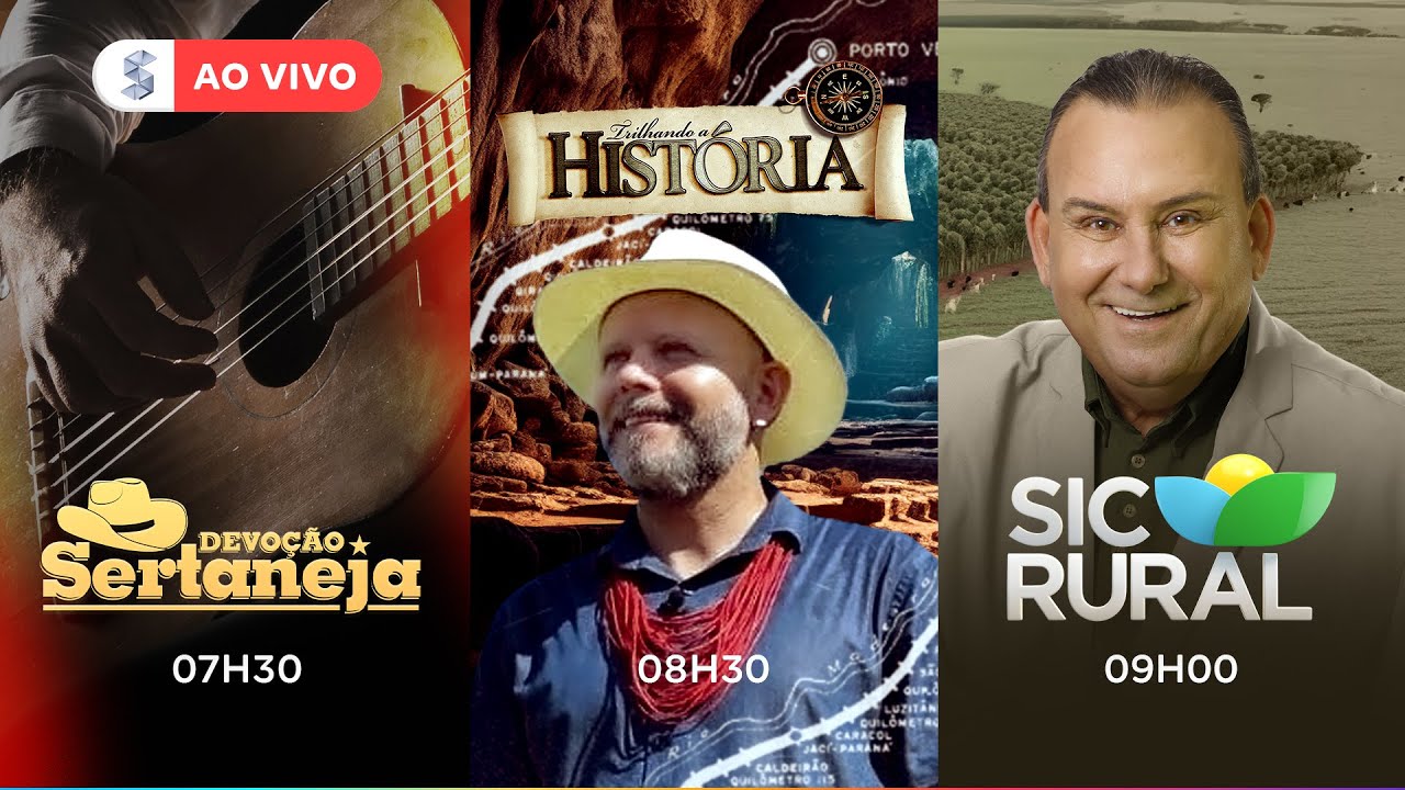 Devoção Sertaneja + Trilhando a História + SIC Rural | Ao Vivo | 29/12/2024