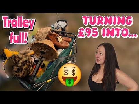 Turning £95 into... Buying from the car boot sale to flip online!