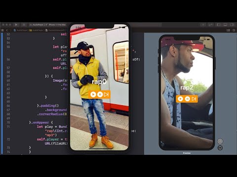 SwiftUI : How i play Music 🎶 in my app ( AVAudioPlayer ) by using Xcode 11