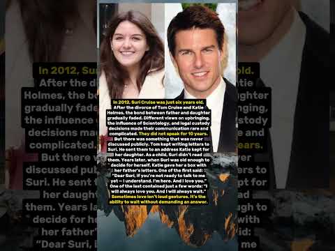 Tom Cruise didn’t see his daughter for 10 years — but kept doing this every day