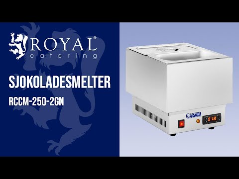 video - Sjokoladesmelter - 2 x 1/4 GN 