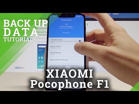 How to Back Up XIAOMI Pocophone F1 - MI Cloud Backup Tutorial