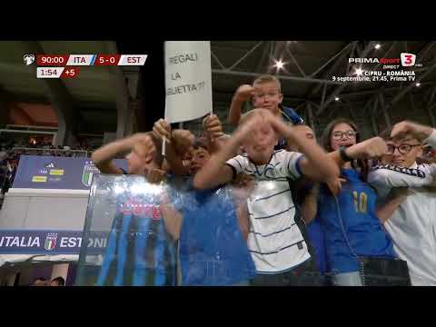 Italy 5-0 Estonia