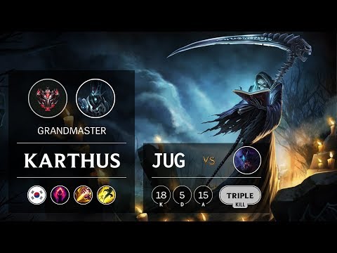 Karthus Jungle vs Rek'Sai - KR Grandmaster Patch 9.7