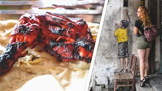 Exploring GEORGE TOWN - Amazing Street Art, Best Indian Food & Storm Aftermath! (Penang, Malaysia)