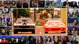 Brian Races Dom | The Fast and the Furious (2001) reaction mashup