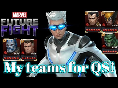 5 teams that destroy Quicksilver WBU! Marvel Future Fight