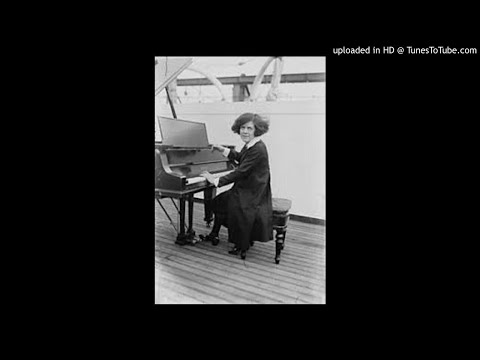 Ethel Leginska plays Liszt Hungarian Rhapsody N. 8 (Abbr)