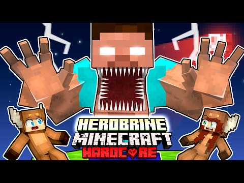HEROBRINE Lured Moose into a Deadly Trap! Scariest Minecraft Mod