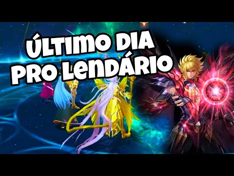 Último Dia p/ Pegar o Rank Lendário do Mês - Lutas nos Duelos Galácticos Saint Seiya Awakening
