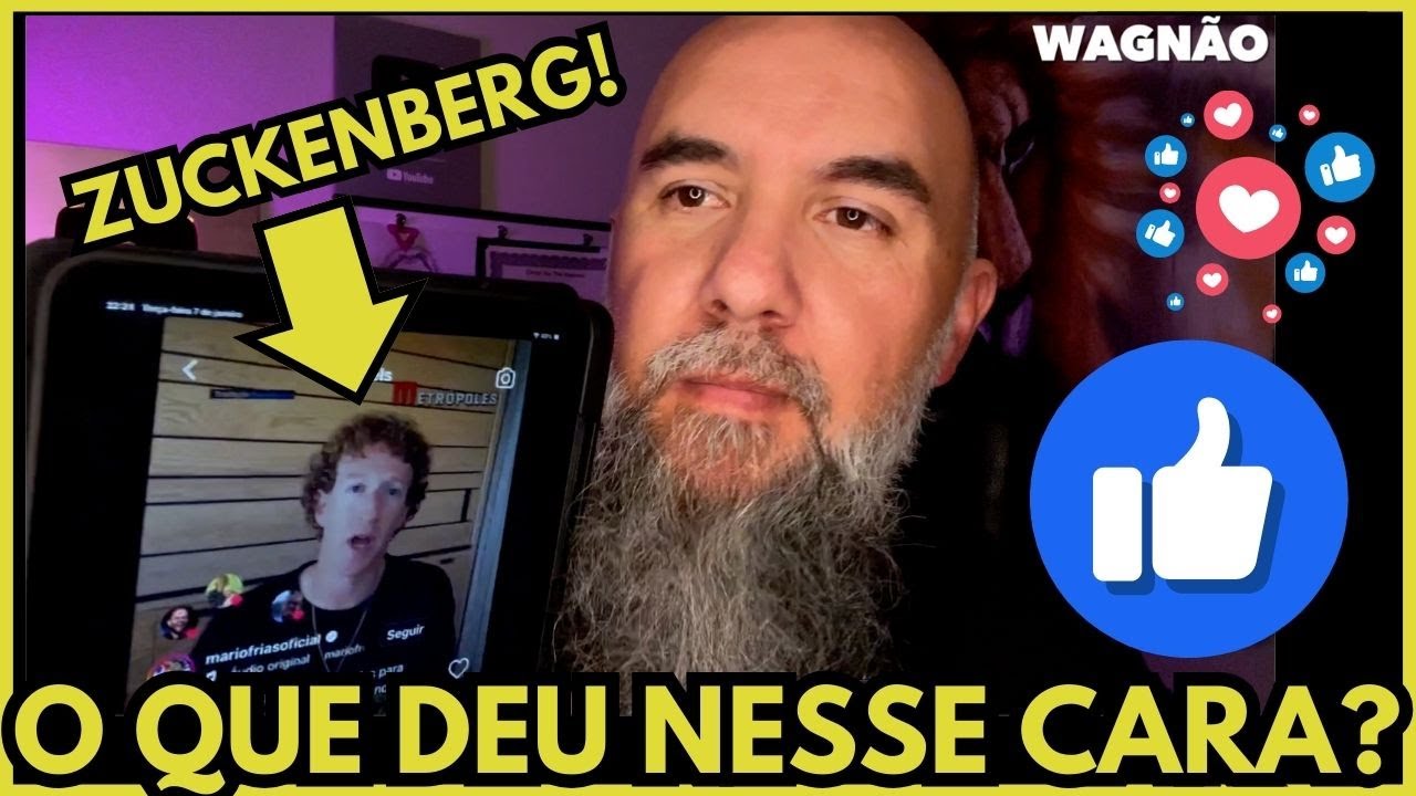 ZUCK DEU UM SOCO NO SISTEMA DO ANTICRISTO || WAGNÃO
