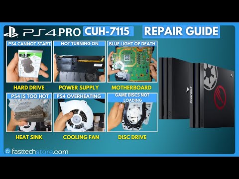 PS4 Pro Disassembly and Repair Guide (CUH-7115)