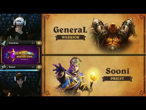 GeneraL vs Sooni - Round 7 - Hearthstone Masters Tour Seoul