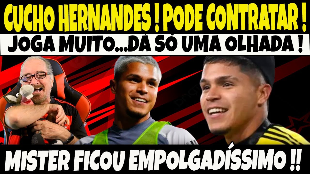 CUCHO HERNANDEZ, PODE CONTRATAR, JOGA MUUUUITO...DÁ SÓ UMA OLHADA NA FERA!! MISTER FICOU ENCANTADO/