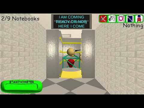 Baldi's Basics Plus - Excessively rotating roto-hall