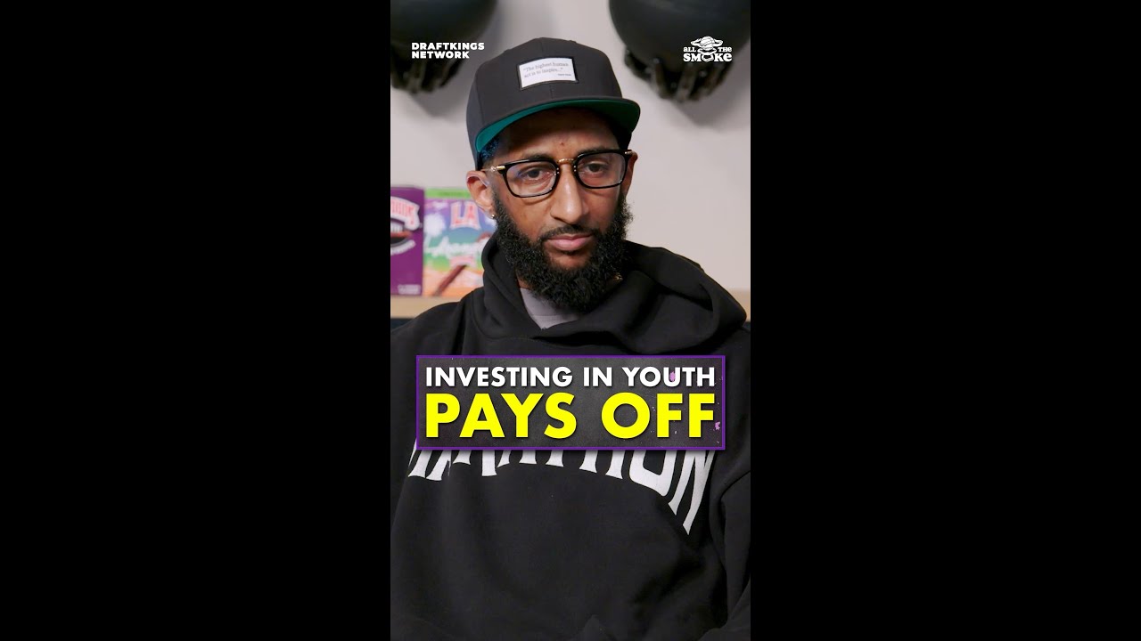 Nipsey Hussle knew the power of investing in the youth 🧠
