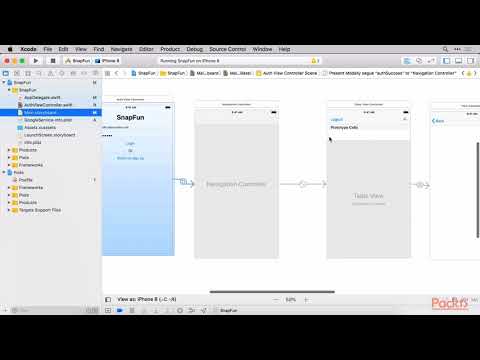 Creating a Backend for iOS Firebase SnapFun|packtpub com