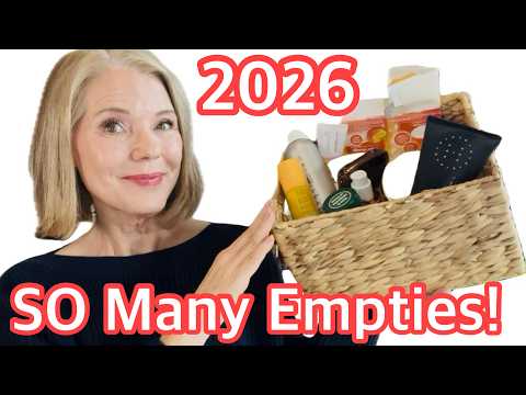 Beauty Empties...Mostly Makeup! (and a couple of fails) | Over 60 Beauty