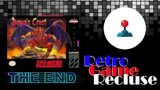 Demons Crest (1994) SNES Super Nintendo Famicom ending [Retro Gaming]