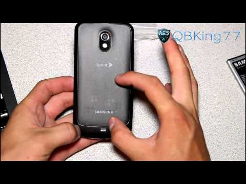 Unboxing of samsung galaxy nexus 2100 mah extended battery