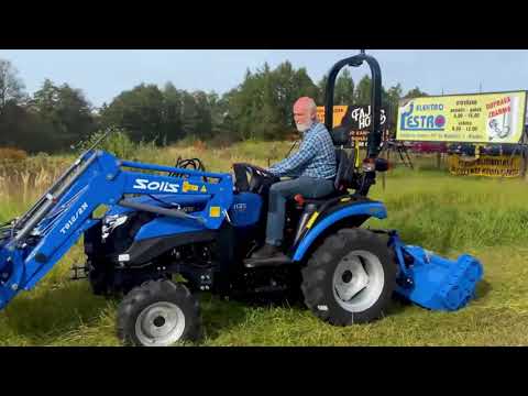 Solis 26 hst and 1.5 flail mower - Image 2