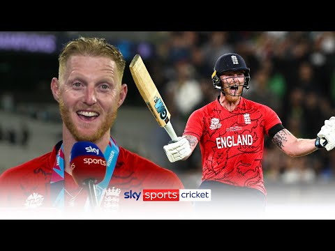 'DOUBLE World Champion sounds good' 🤩 | Ben Stokes helps England to T20 World Cup win!