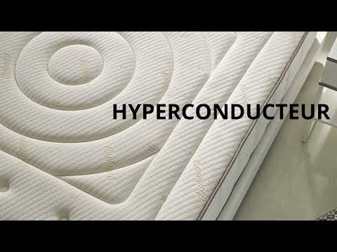 Matelas Royal Deluxe Cachemire – 27 cm Hauteur – 12 Zones de Confort & Fermeté DuoSystem – Haute Densité Orthopédique - Second Medium