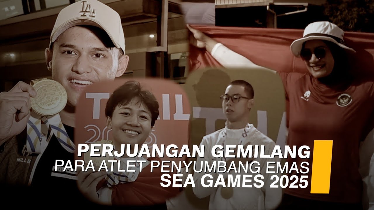 Perjuangan gemilang para atlet penyumbang emas SEA Games 2025 