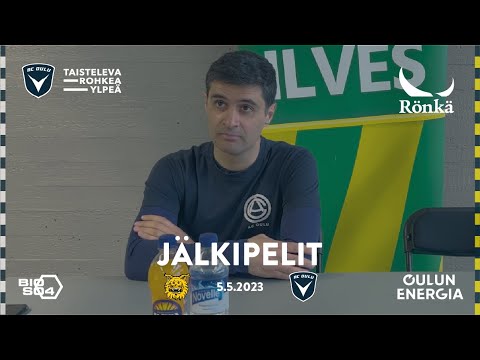 ACOTV: Rönkä jälkipelit Ilves - AC Oulu 5.5.2023 (Veikkausliiga)