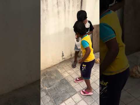 Feeding raw chicken to dog by lohith and nayana