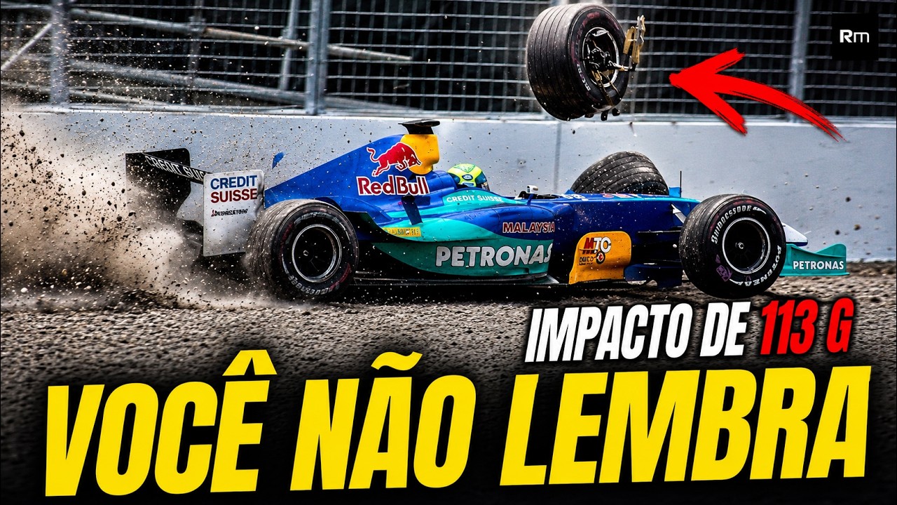 A PORRADA DE FELIPE MASSA EM 2004 QUE GEROU LOBBY DA FIA PARA DESACELERAR OS CARROS
