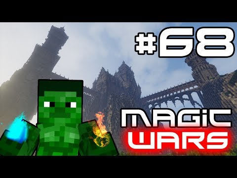 Minecraft Magic Wars - Fire Wands and Spells! #68