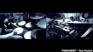 Pisschrist - Fear Factory Roland TD 30KV V Drum Cover by THE V DRUMMER