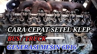 Download lagu CARA SETEL KLEP TRUCK / BUS VERSI CEPAT MESIN 6D16 mp3