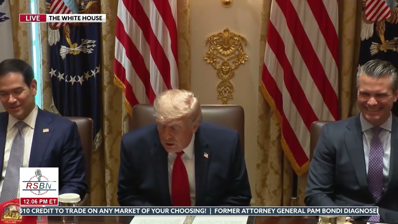 FULL EVENT: President Trump Holds Strong Cabinet Meeting in Second Term - 05/27/26