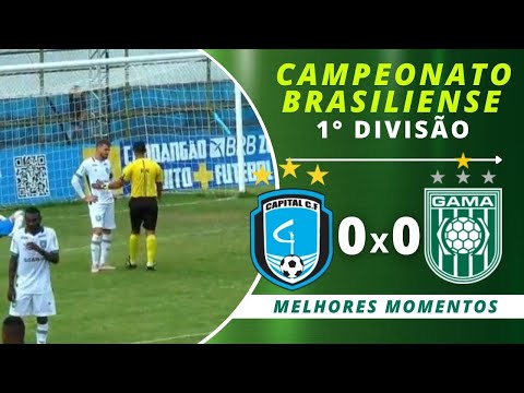 CAPITAL-DF 0 X 0 GAMA | BRASILIENSE 2022 | 29/01/22