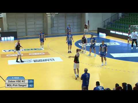 Dabas VSE KC - MOL-Pick Szeged NB1-es férfi kézilabda mérkőzés
