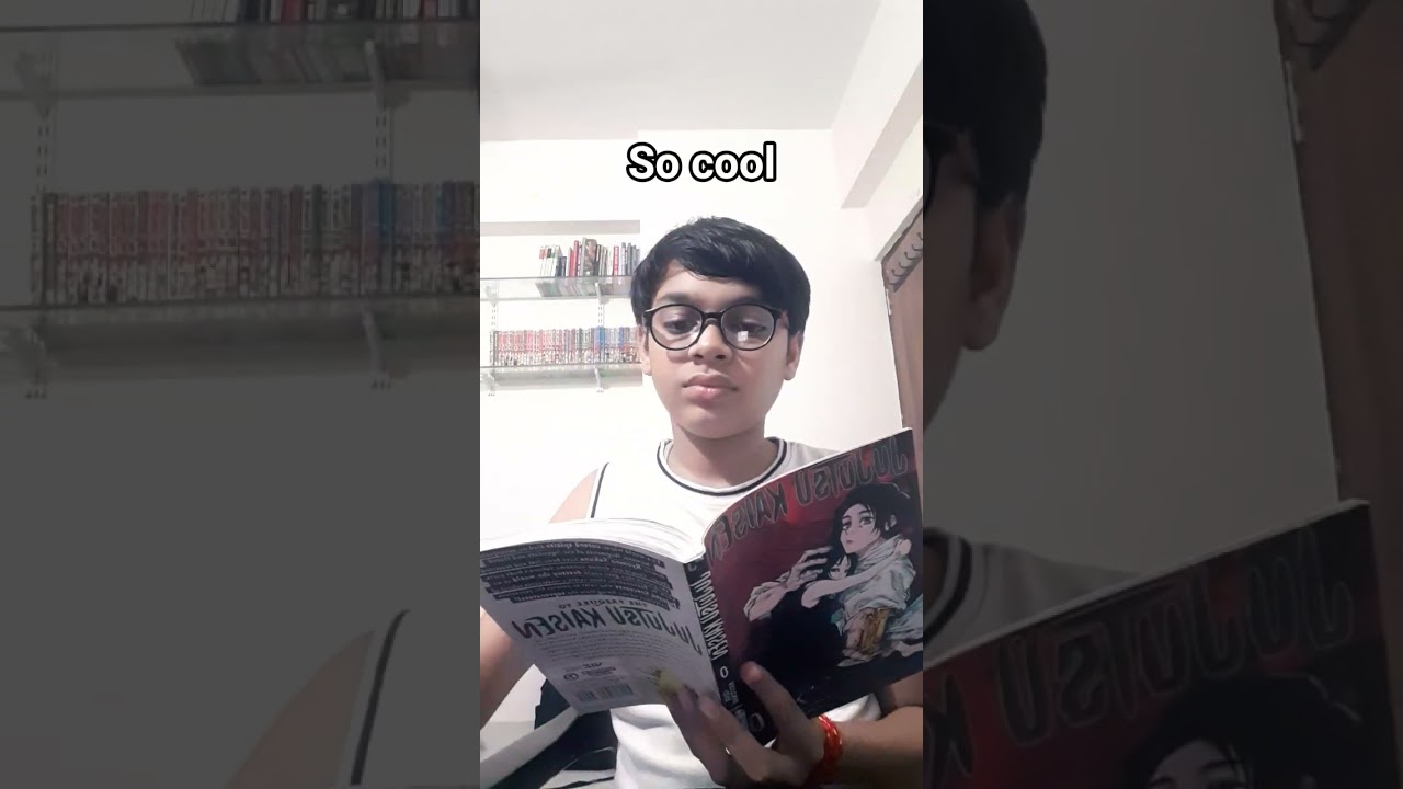 reading jjk in 20 min 0 and 1 volume 📚