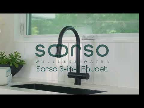 Sorso 3-in-1 Faucet - Sorso Wellness Water