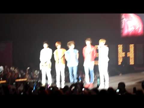 [FANCAM] 110610 SHINee talking @ SMTOWN PARIS