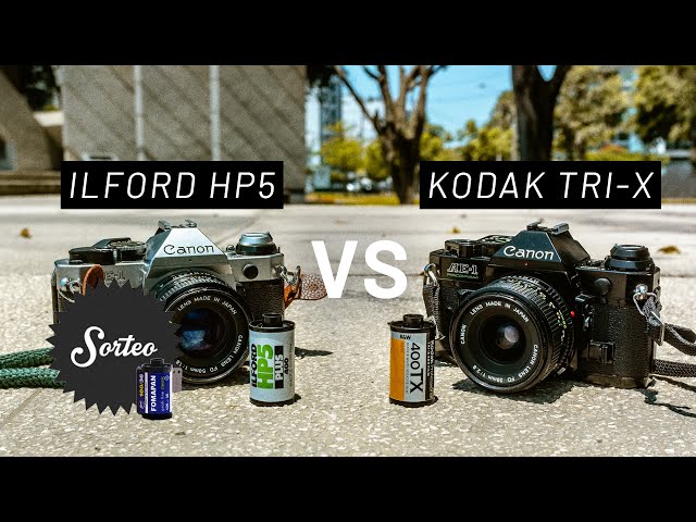 Vídeo relacionado con Ilford HP5+ - Cámara desechable con flash, Blanco y Negro