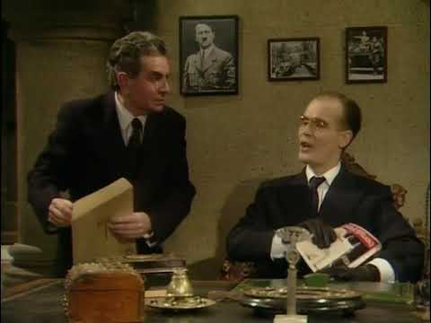 'Allo 'Allo - Herr Flick reads a magazine
