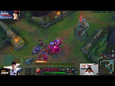 Full Game SKT T1 Faker Vladimir vs Ryze mid Season 7 S7
